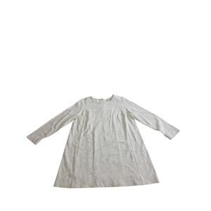 J Jill Speckled 3/4 Sleeve Tunic Womens Size M Gray Black Oatmeal